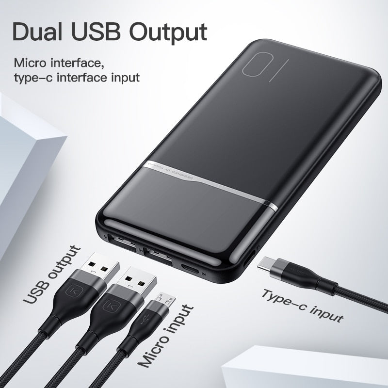 10000mAh Portable PowerBank