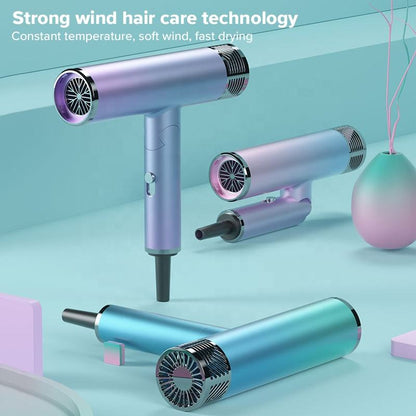 Tricorional hair dryer