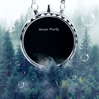 portable wearable air purifier necklace