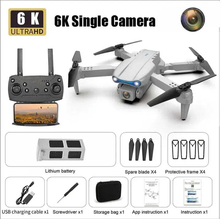 🔥Last Day Sale 70% OFF🚁2026 New Professional Drone | 6K Camera | 5G | 3-Axis Gimbal | 360° Obstacle Avoidance Technology