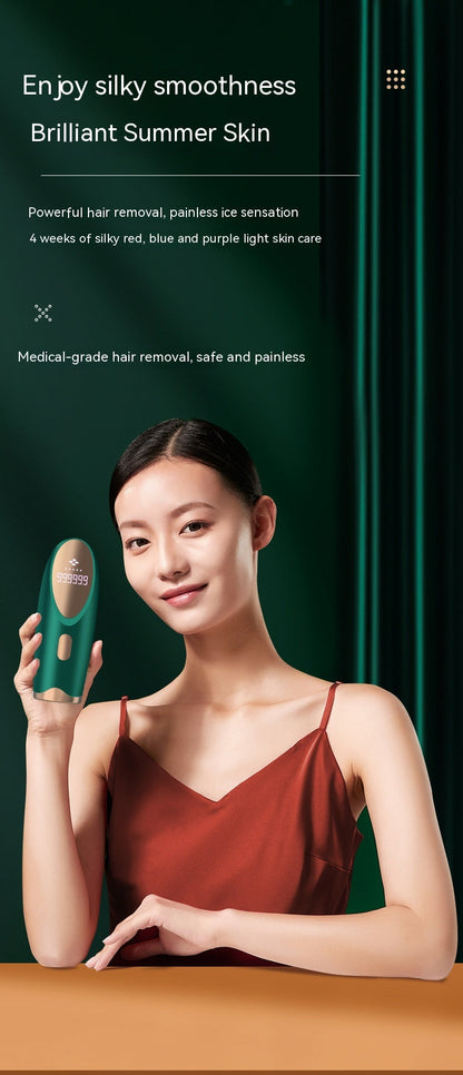 Compact IPL Hair Removal Device for Women