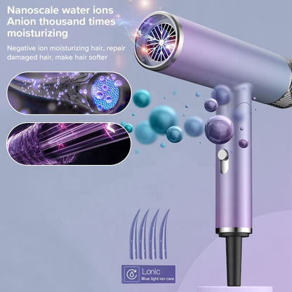 Tricorional hair dryer