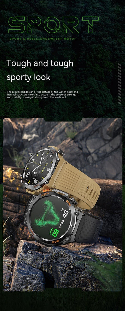 HT17 military-style rugged smartwatch