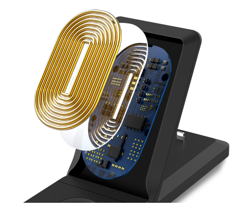 KSIX 3-in-1 15W Wireless Charger
