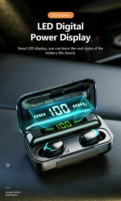F9-5 Wireless Bluetooth Earbuds