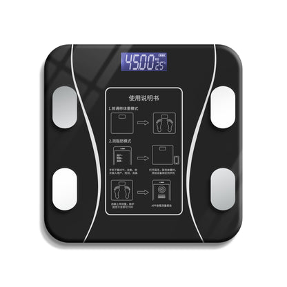 Smart Body Fat Scale – USB Rechargeable, 180 kg Limit