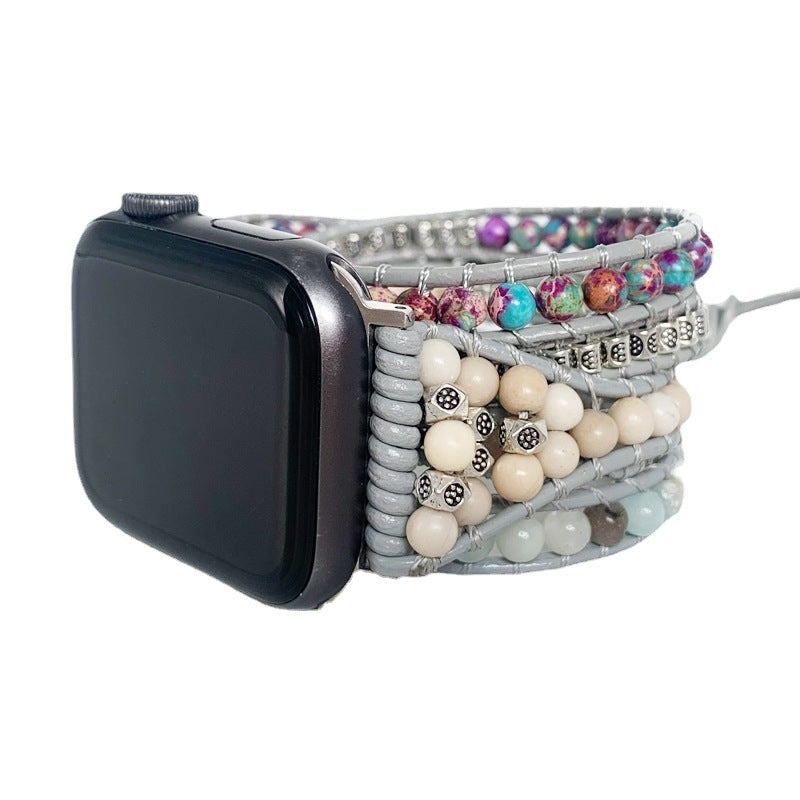 Natural Stone Multi-layer Winding Bracelet Strap
