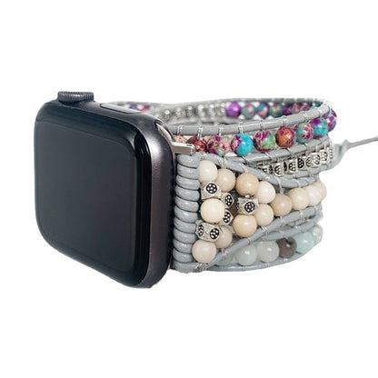 Natural Stone Multi-layer Winding Bracelet Strap