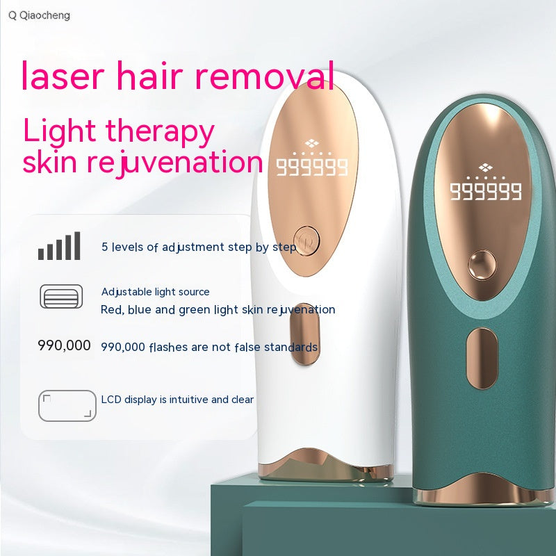 Compact IPL Hair Removal Device for Women