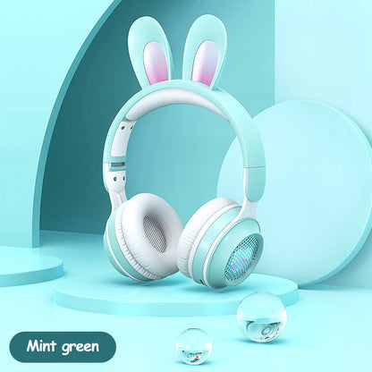 Bunny ear Bluetooth headphones
