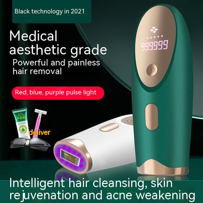 Compact IPL Hair Removal Device for Women