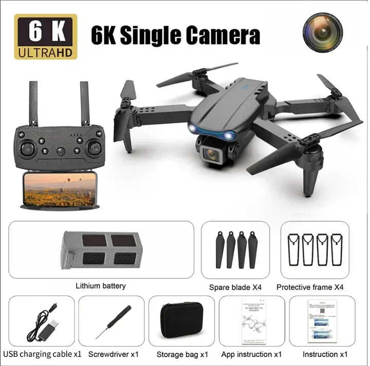 🔥Last Day Sale 70% OFF🚁2026 New Professional Drone | 6K Camera | 5G | 3-Axis Gimbal | 360° Obstacle Avoidance Technology