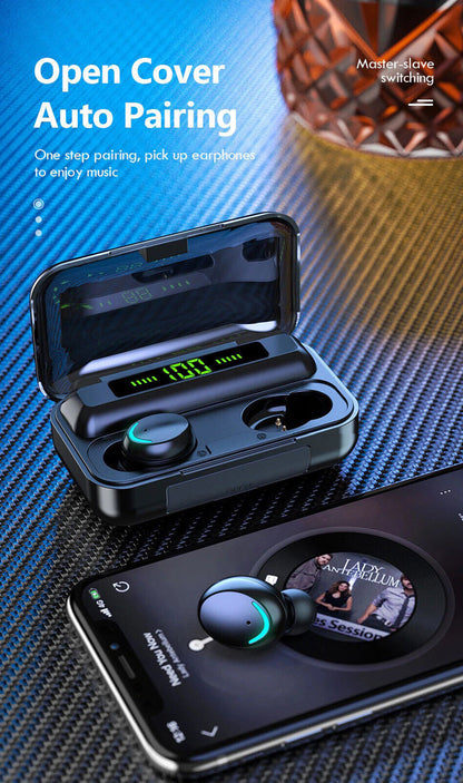F9 TWS True Wireless Bluetooth 5.1 Earbuds