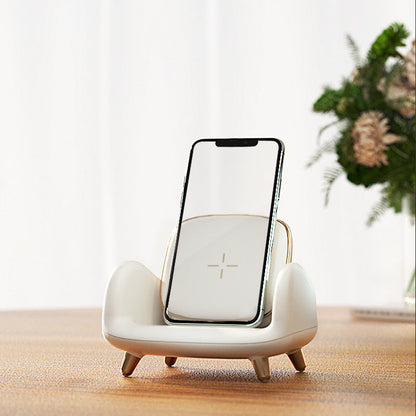 Creative wireless fast charging station