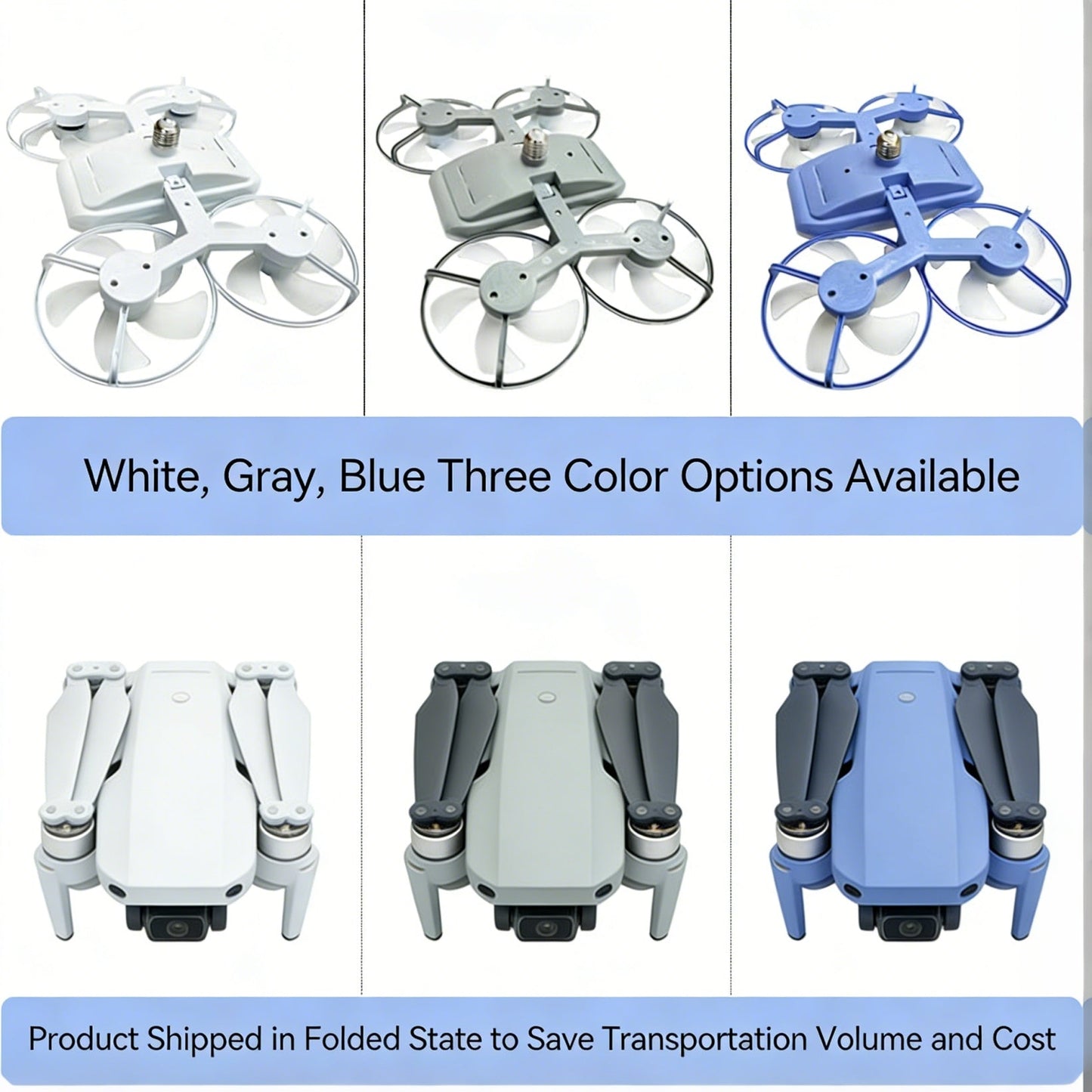 Multi-Scenario New-Style Car Drone Fan Light
