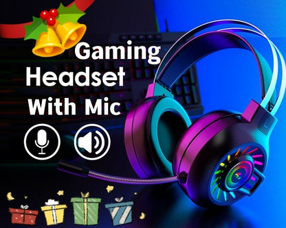 G10 Gaming Headset with RGB lighting.