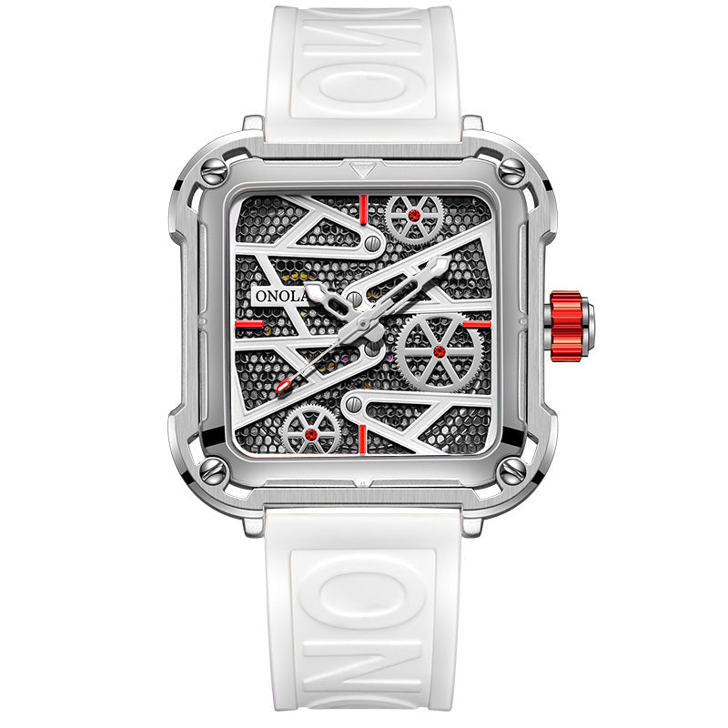 Luxury Men’s Automatic ONOLA Skeleton Watch
