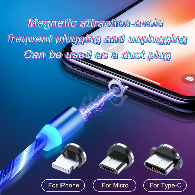 magnetic streamer fast charging cable