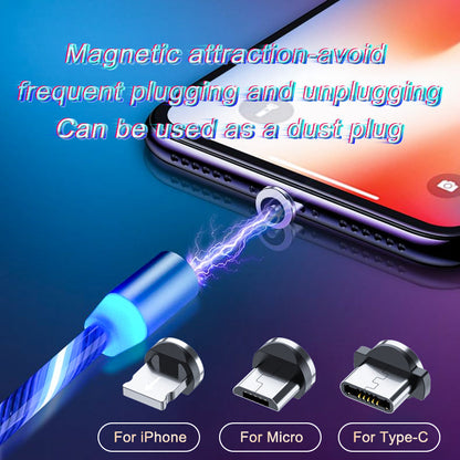 magnetic streamer fast charging cable