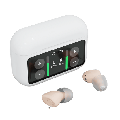 Ear-Hook Smart AI Hearing Aid – Hear Clearly, Regain Your Confidence