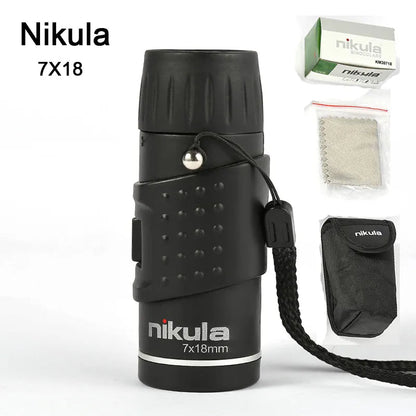 Nikula 7x18mm compact monocular telescope