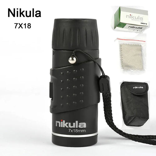 Nikula 7x18mm compact monocular telescope
