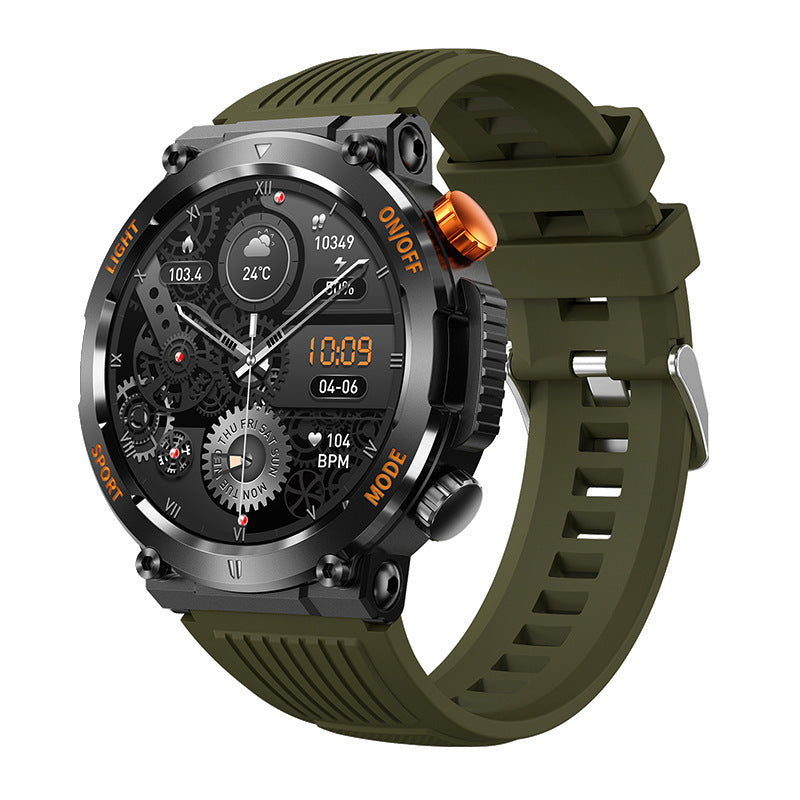 HT17 military-style rugged smartwatch