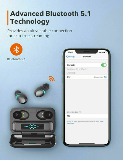 F9-5 Wireless Bluetooth Earbuds