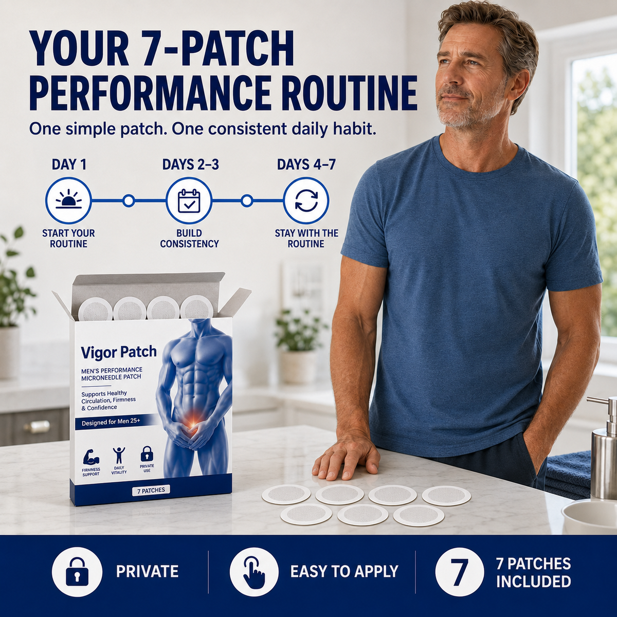 Micro-Point Men’s Vitality Patch