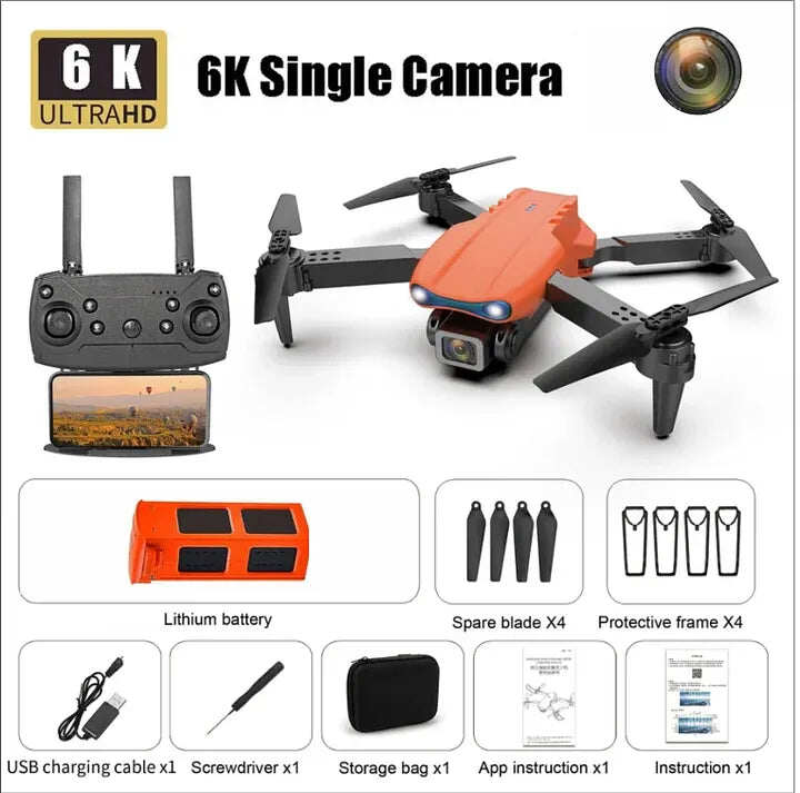 🔥Last Day Sale 70% OFF🚁2026 New Professional Drone | 6K Camera | 5G | 3-Axis Gimbal | 360° Obstacle Avoidance Technology