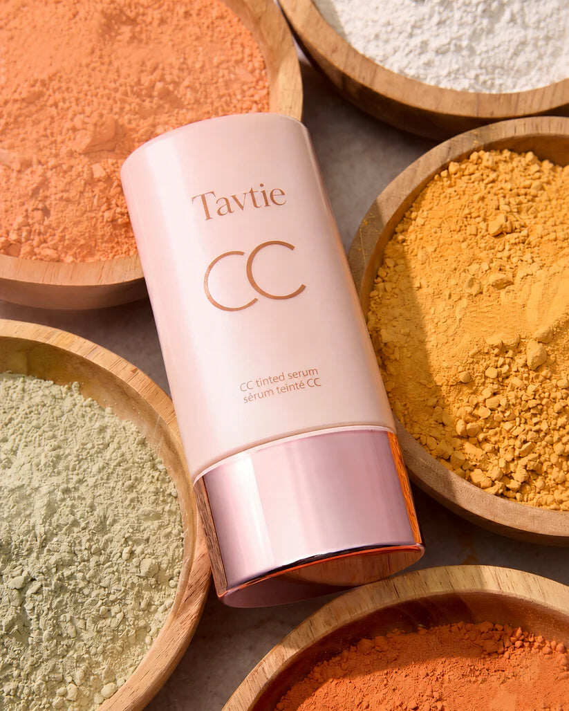 CC Color-Correcting Tinted Serum – Lightweight, Shade-Adaptive Coverage with 24H Hydration & 16H Waterproof Wear