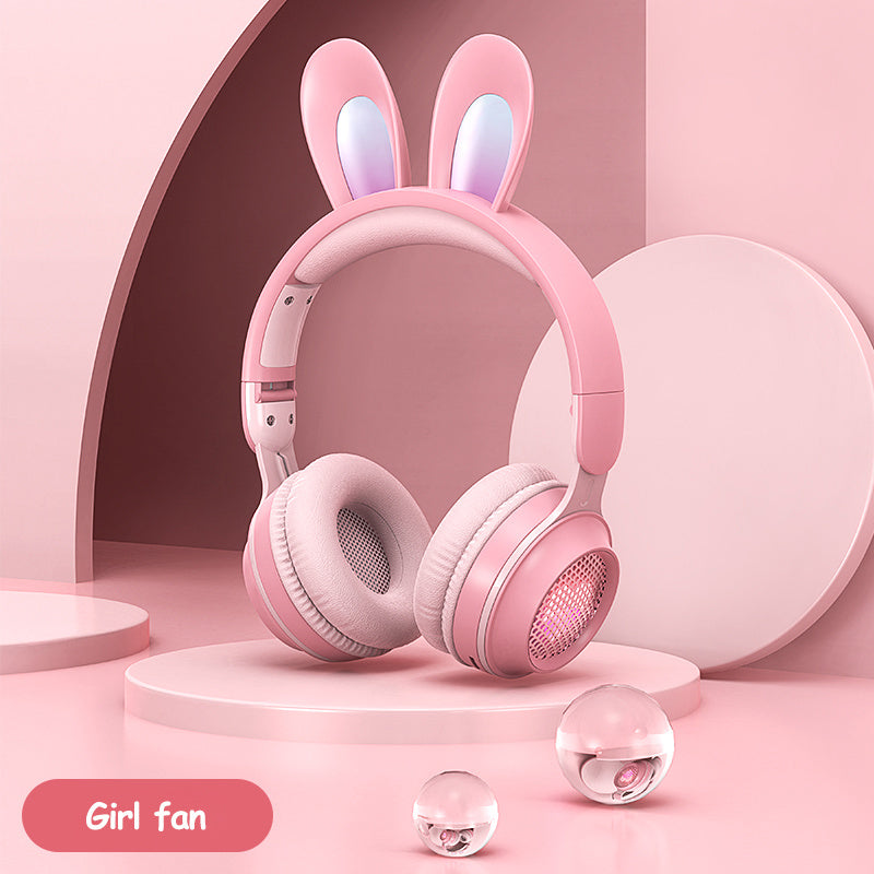 Bunny ear Bluetooth headphones