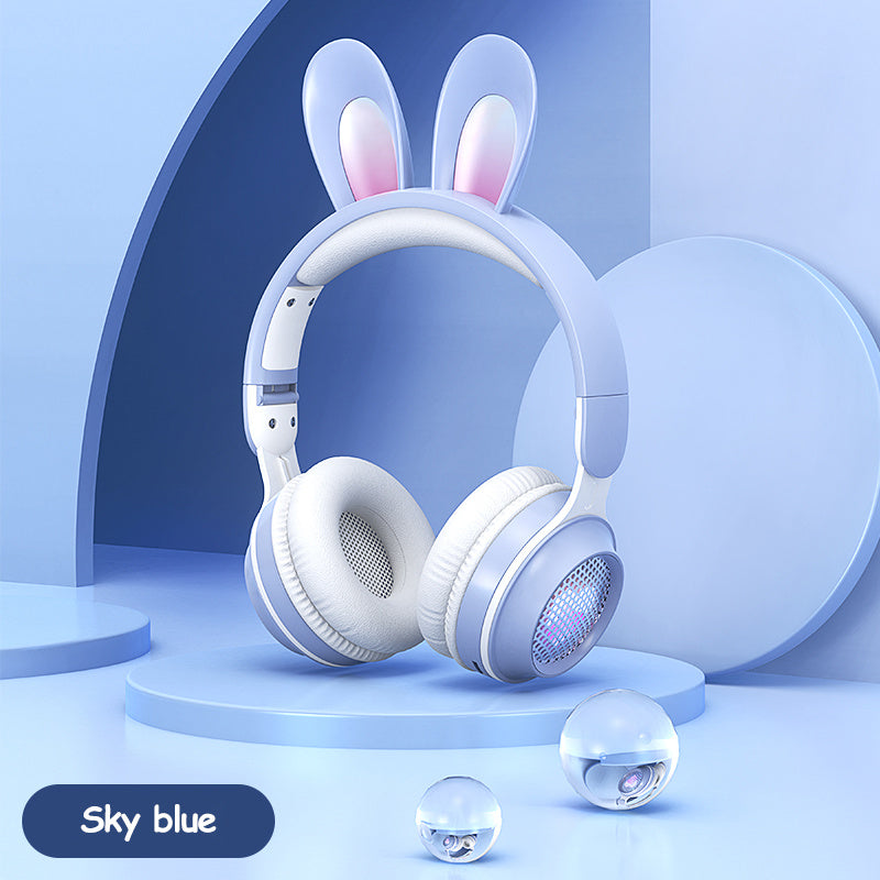 Bunny ear Bluetooth headphones