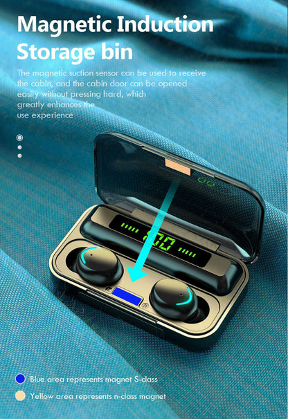 F9 TWS True Wireless Bluetooth 5.1 Earbuds