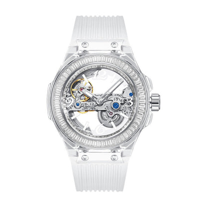 Hanboro 986-2 women's skeleton automatic mechanical watch