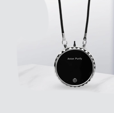 portable wearable air purifier necklace