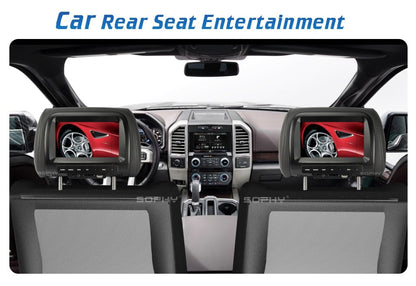 Universal 7 Inch Headrest Monitor