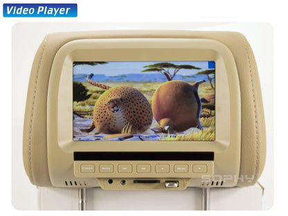 Universal 7 Inch Headrest Monitor