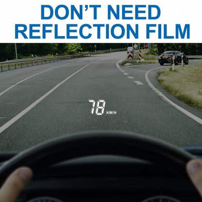 Car speed projector