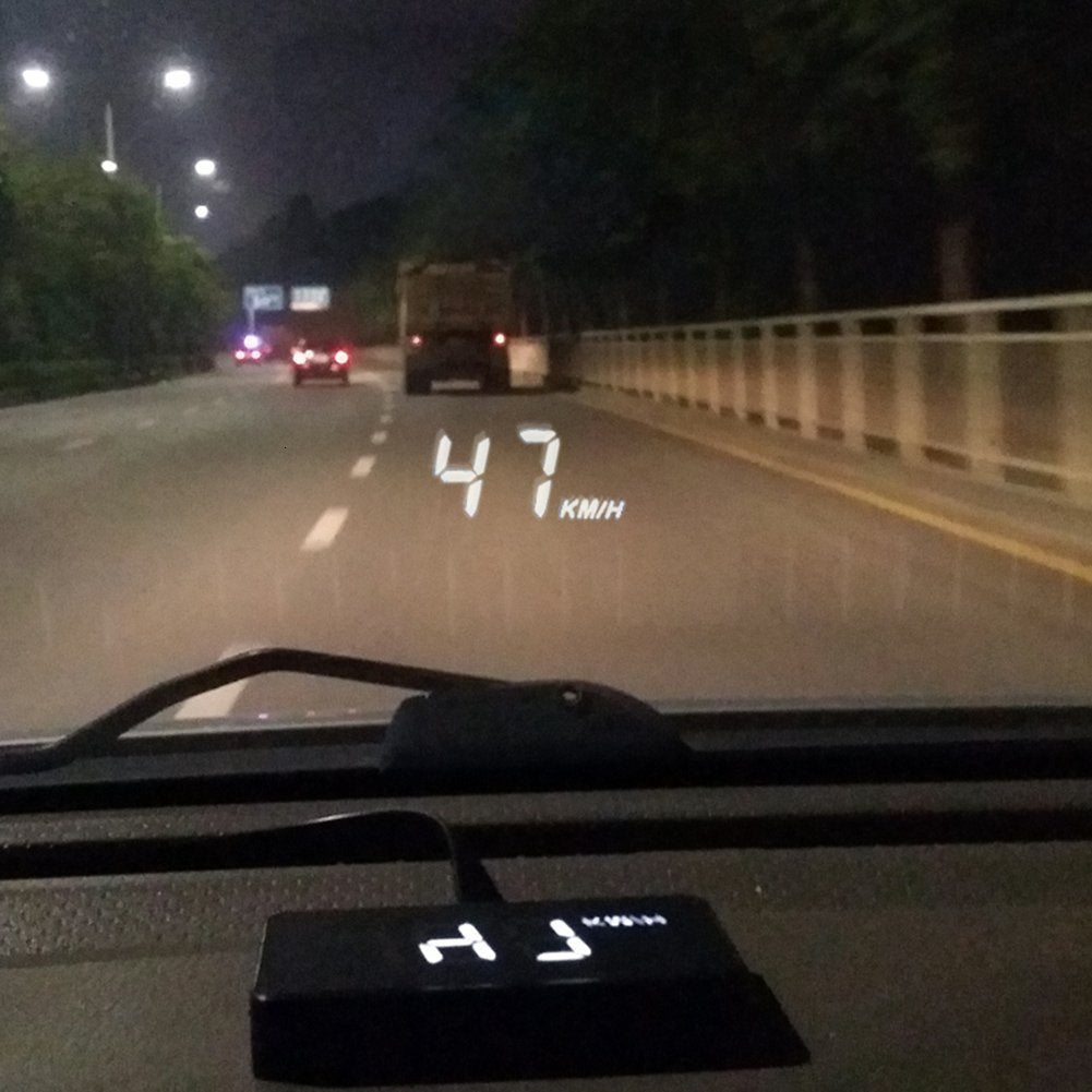 Car speed projector