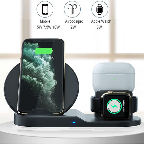 3 In 1 Fast Wireless Charger