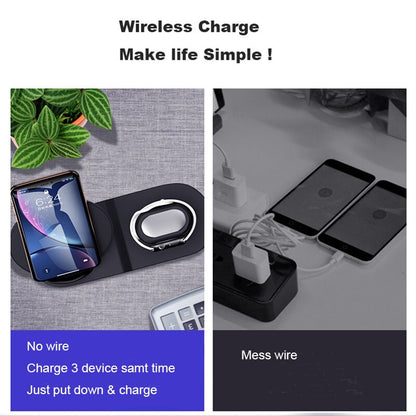 3 In 1 Fast Wireless Charger