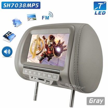 Universal 7 Inch Headrest Monitor