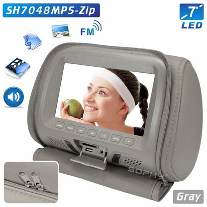 Universal 7 Inch Headrest Monitor