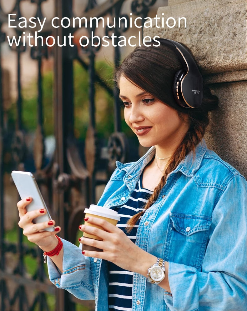 Wireless Bluetooth Headphones Headset
