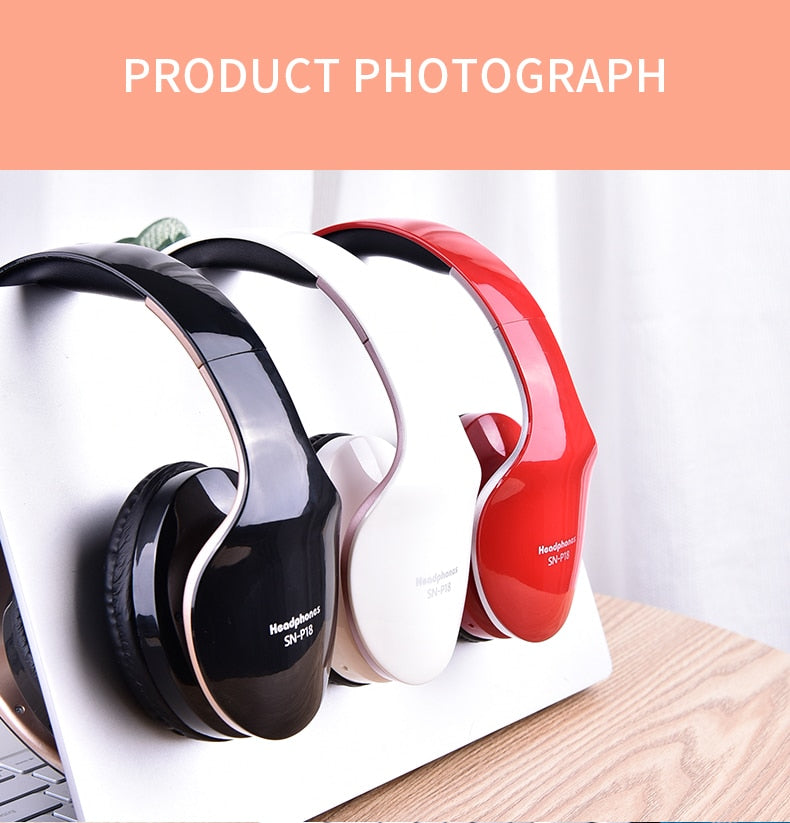 Wireless Bluetooth Headphones Headset