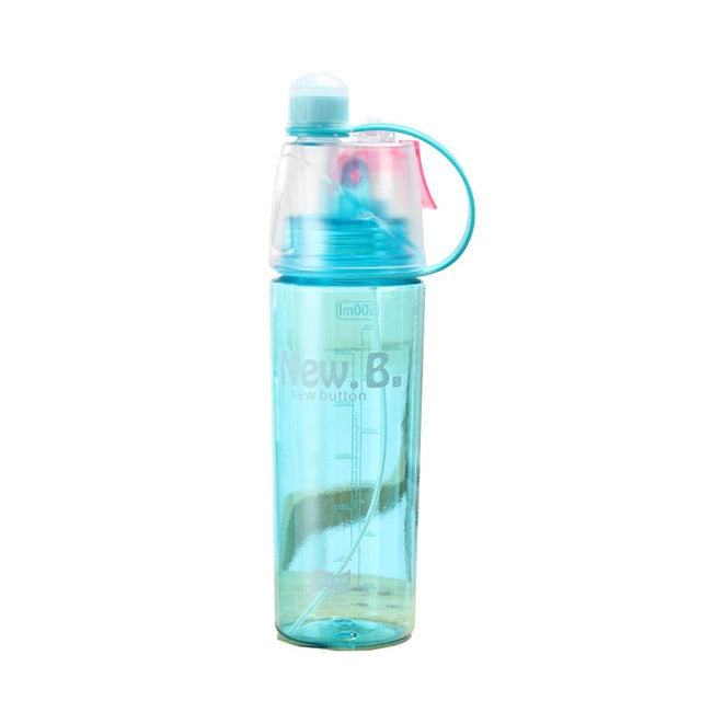 Sport spray water bottle