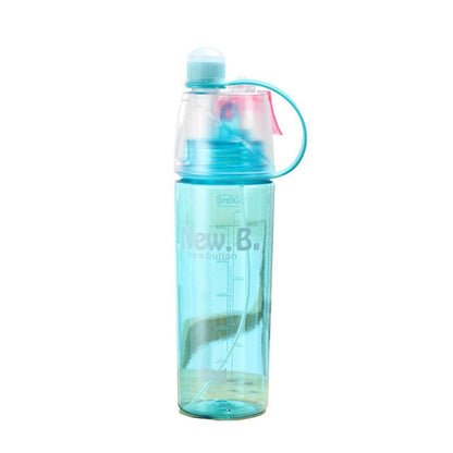 Sport spray water bottle