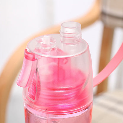 Sport spray water bottle