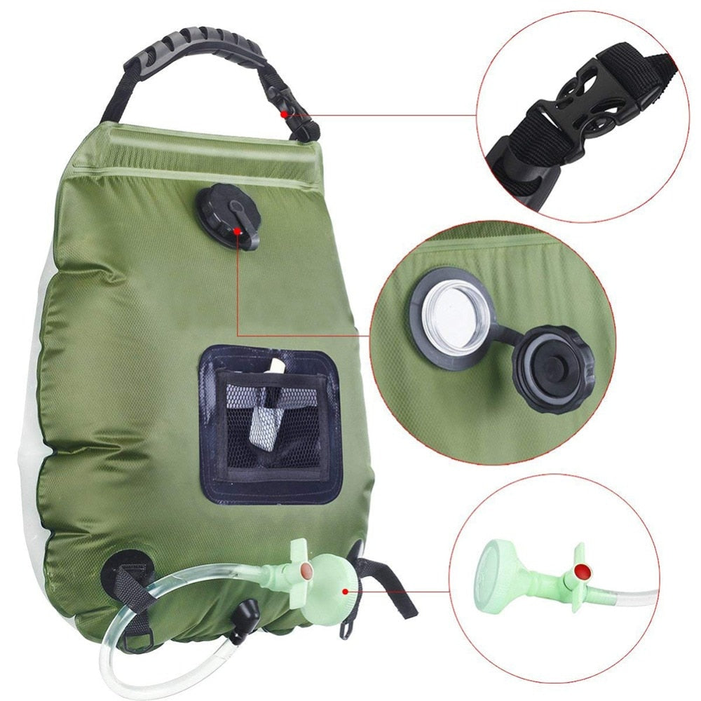 Hiking Camping Shower Bag